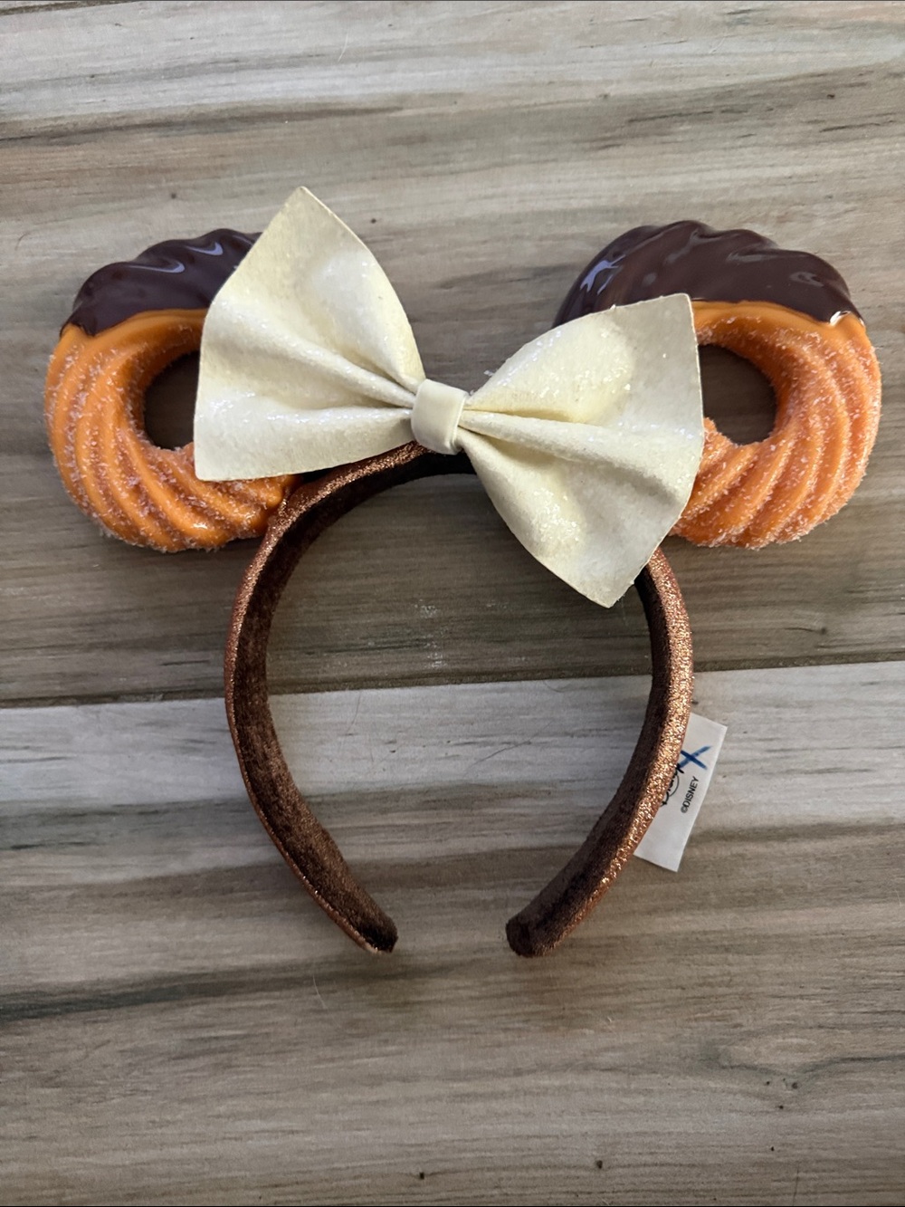 Disney Bow Donut Ear Headband Costume Accessory
